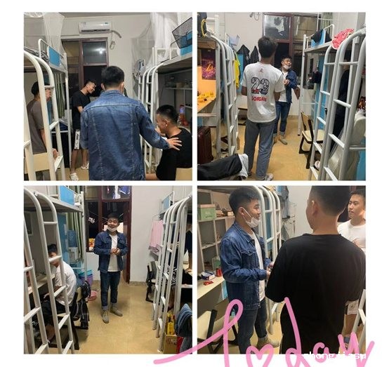 财经政法学院第七周宿舍检查2